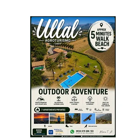 Ullal - Rural Charm-agritourism Approx 65000 Meters Private Mountain And Outdoor Adventure Agritourism Equipated - Private Mountain Path Approximately 5 Minutes Walking From The -ideal For Relaxation *